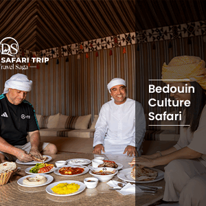 Book Bedouin Culture Safari traditional desert setup
