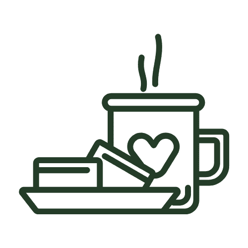 Snacks and coffee