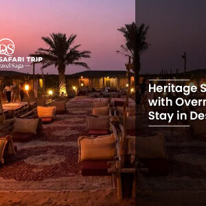 Book Heritage Safari with Overnight Stay in Desert desert camp