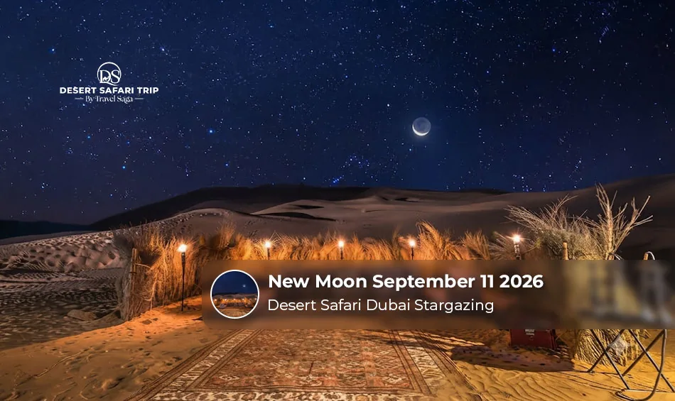 September 2026 new moon creating ideal conditions for Dubai stargazing.