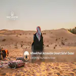 Wheelchair accessible desert safari Dubai for comfortable desert experiences.
